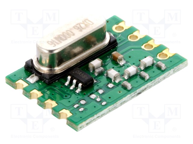 Module: RF; FM transmitter; OOK; 240÷480MHz; 1.8÷3.6VDC; 13dBm