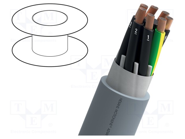 Wire; LC CABLOPOWER,MOTIONLINE® ADVANCED; 7G1,5mm2; unshielded