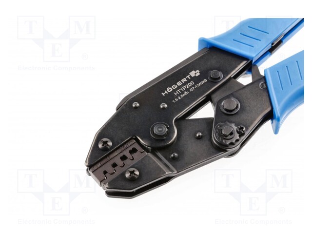 Tool: for crimping; non-insulated terminals; 0.1÷2.5mm2