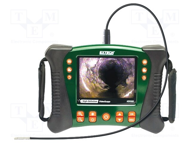 Inspection camera; Display: LCD 5,6" (640x480); Len: 1m; IP57