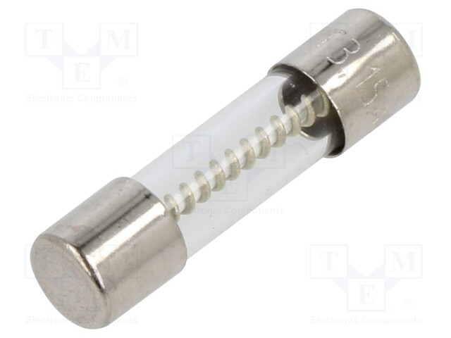 Fuse: fuse; time-lag; 3.15A; 250VAC; cylindrical,glass; 5x20mm