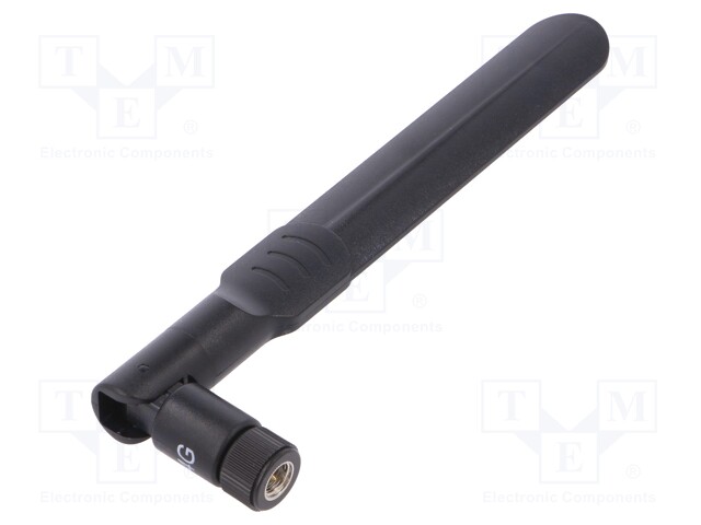 Antenna; LTE; 6dBi; Mounting: twist-on,angular; 50Ω; male,SMA