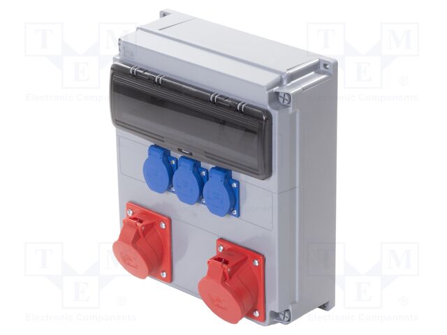 Electric switchboard; IP54; wall mount; No.of mod: 14