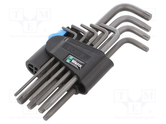 Key set; Torx®; TX08,TX09,TX10,TX15,TX20,TX25,TX27,TX30,TX40