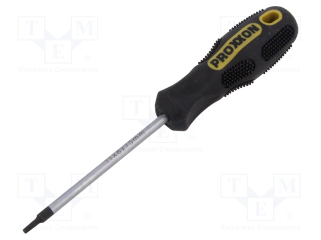 Screwdriver; Torx® with protection; T8H; Blade length: 75mm