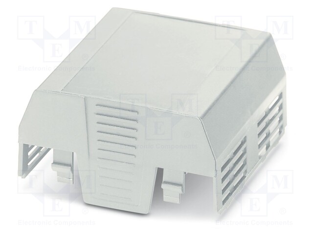 Cover; for enclosures; UL94HB; Series: EH 67,5 FLAT; Mat: ABS; grey