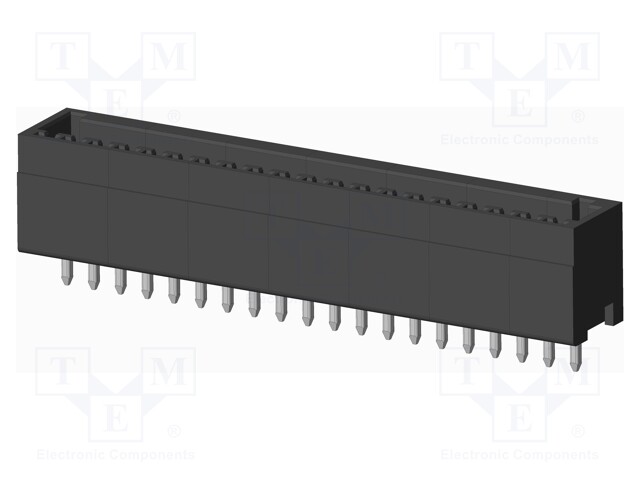 Connector: pluggable terminal block; socket; male; on PCBs