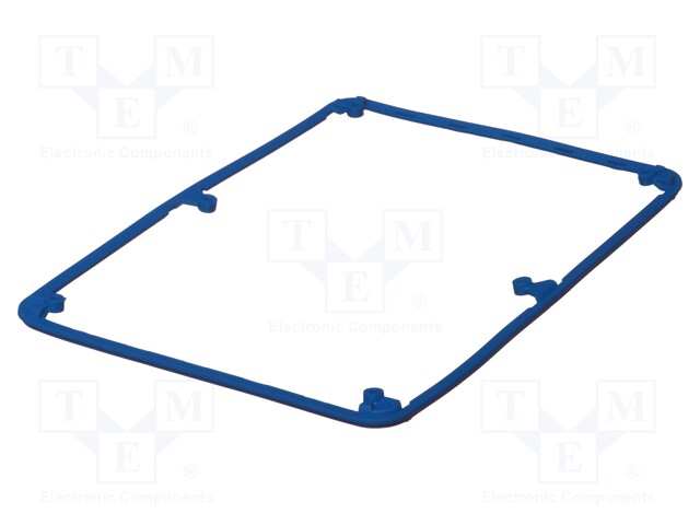 Gasket; elastomer thermoplastic TPE; Series: BoPad; Colour: blue