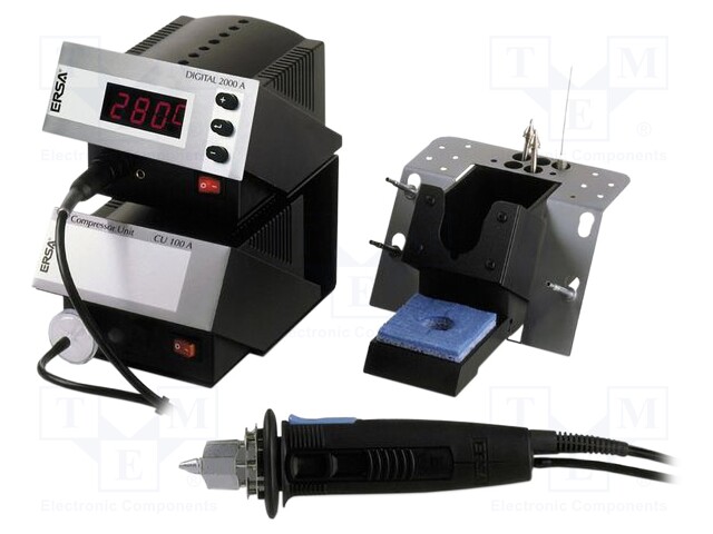 Desoldering station; digital; ESD; 80W; 150÷450°C; 230VAC; Plug: EU