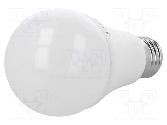 LED lamp; warm white; E27; 230VAC; 1055lm; 12W; 120°; 2700K