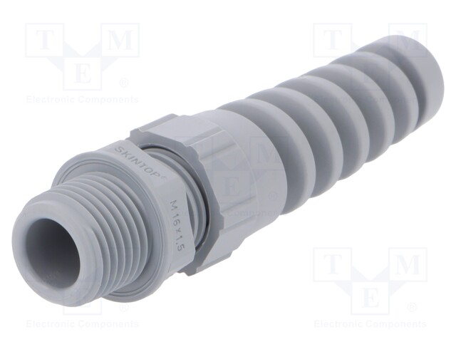 Cable gland; with strain relief,with long thread; M16; IP68