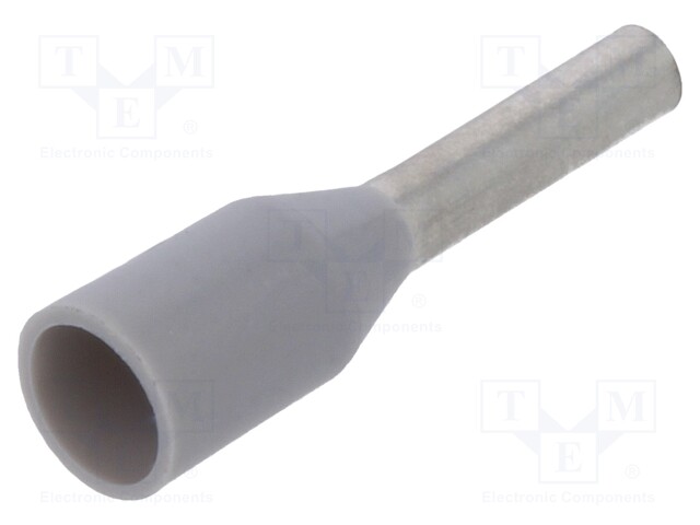 Bootlace ferrule; insulated; copper; Insulation: polypropylene