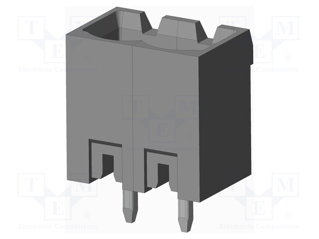 Connector: pluggable terminal block; socket; male; on PCBs