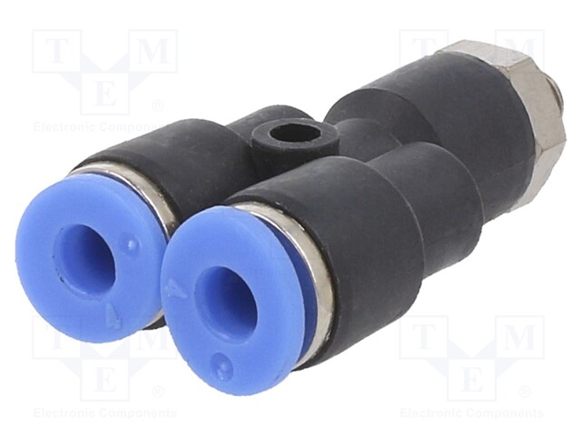 Push-in fitting; Y-Yap spliYYer; -0.95÷15bar; Thread: M5; 0÷60°C