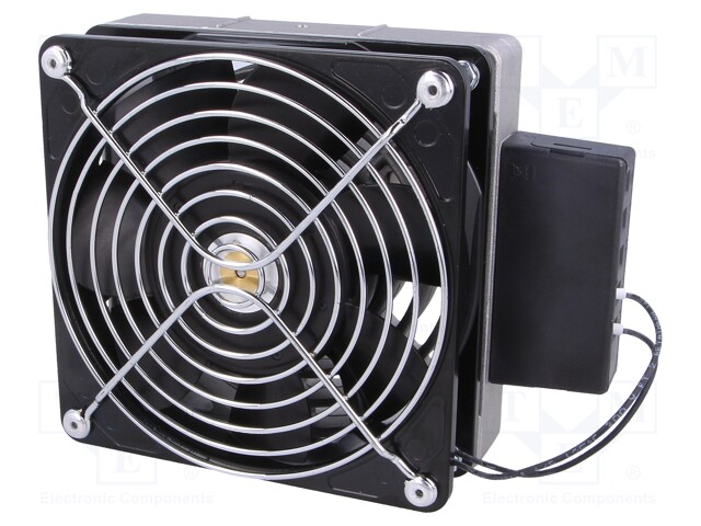 Blower heater; 400W; IP20; for DIN rail mounting; 119x151x47mm