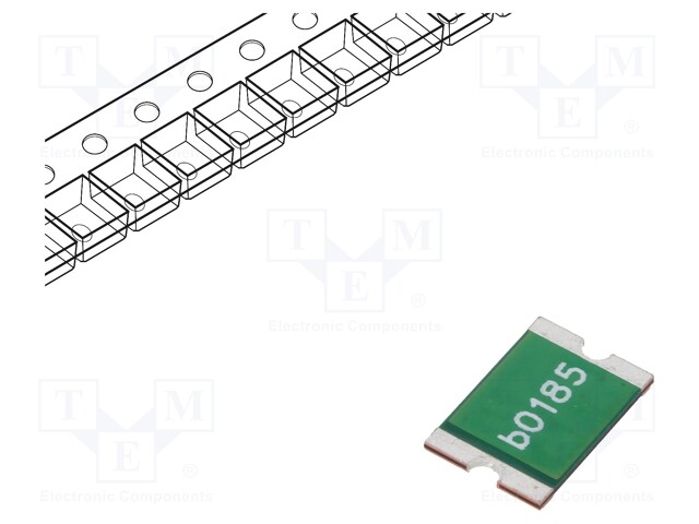 Fuse: PTC polymer; 1.85A; Imax: 100A; Case: 2920; 0ZCF