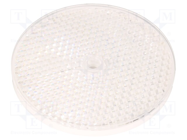 Reflector; Ø84x7.4mm; -20÷60°C; fixing 1 x M4; IP69K