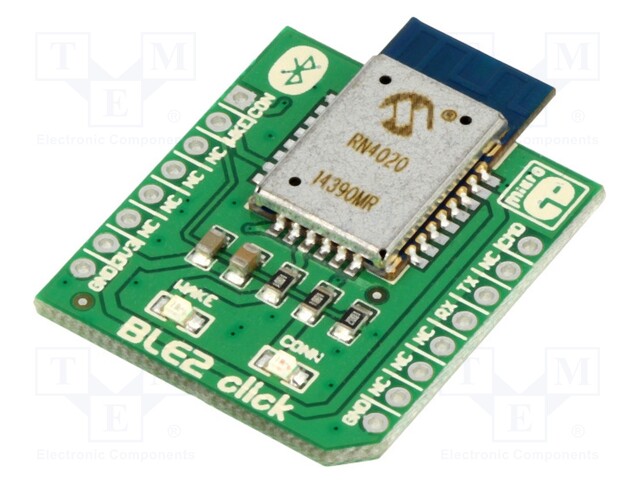 Click board; Bluetooth; GPIO,UART; N4020; mikroBUS connector