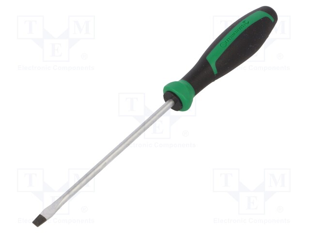 Screwdriver; slot; 4,0x0,8mm; Series: DRALL+; Blade length: 100mm