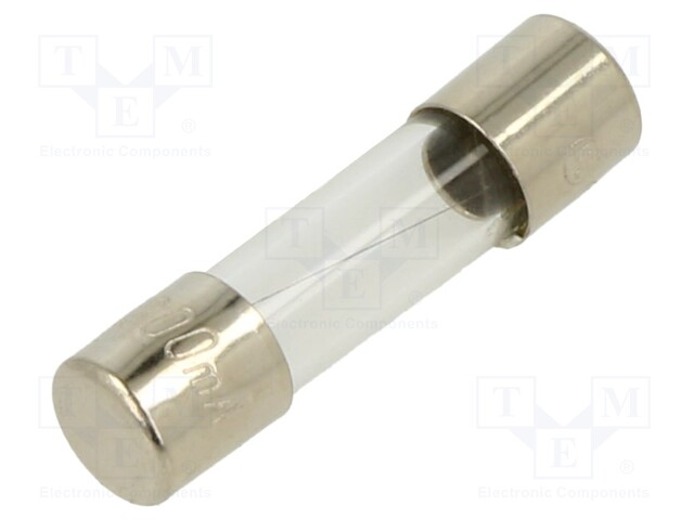 Fuse: fuse; 200mA; 250VAC; glass; 20x5.2mm; bulk