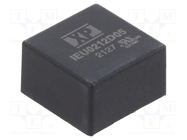 Isolated Board Mount DC/DC Converter, ITE, 2 Output, 2 W, 5 VDC, 200 mA, -5 VDC