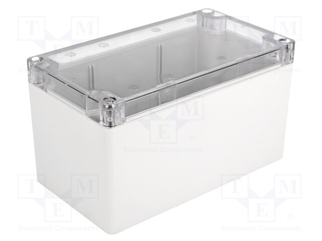 Enclosure: multipurpose; X: 90mm; Y: 160mm; Z: 90mm; 1554; grey; IP66