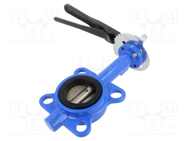 Inter-flange flap valve; cast iron; NBR; max.16bar; -20÷120°C