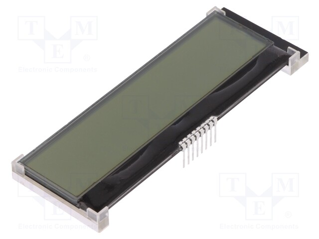 Display: LCD; alphanumeric; COG,FSTN Positive; 16x2; 85x30x6.2mm