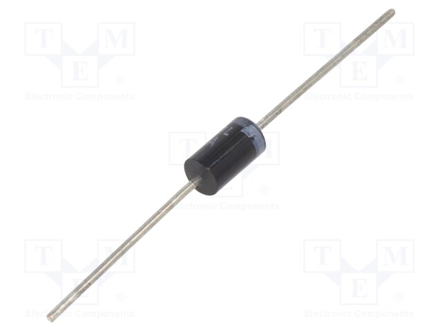 Diode: Zener; 5W; 7.5V; Ø9,52x5,21mm; single diode; 10uA