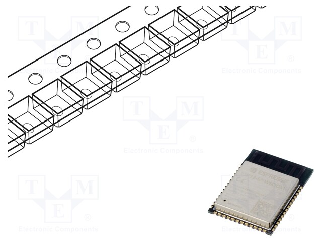 Module: IoT; Bluetooth Low Energy,WiFi; PCB; IEEE 802.11b/g/n