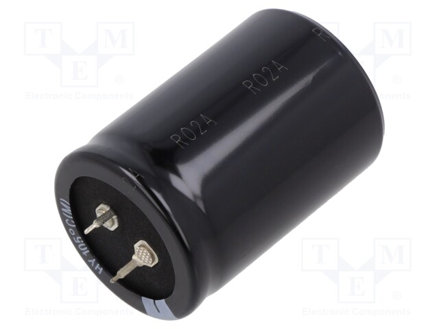 Capacitor: electrolytic; SNAP-IN; 470uF; 400VDC; Ø35x50mm; ±20%