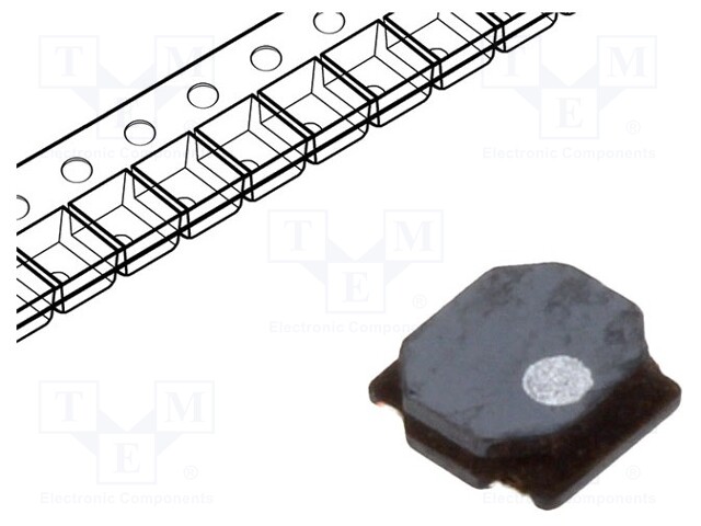 Inductor: wire; SMD; 10uH; 620mA; 0.35Ω; 3x3x1mm; ±20%