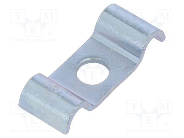 Screw mounted clamp; ØBundle : 5mm; Ømount.hole: 6mm; W: 12mm