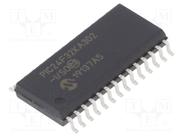 PIC microcontroller; Memory: 32kB; SRAM: 2.048kB; 32MHz; SMD; SO28