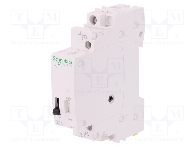 Relay: installation; bistable; NO; Ucoil: 230VAC; Ucoil: 110VDC