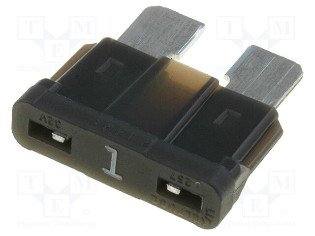 Fuse: fuse; 1A; 32V; automotive; 19mm; ATO