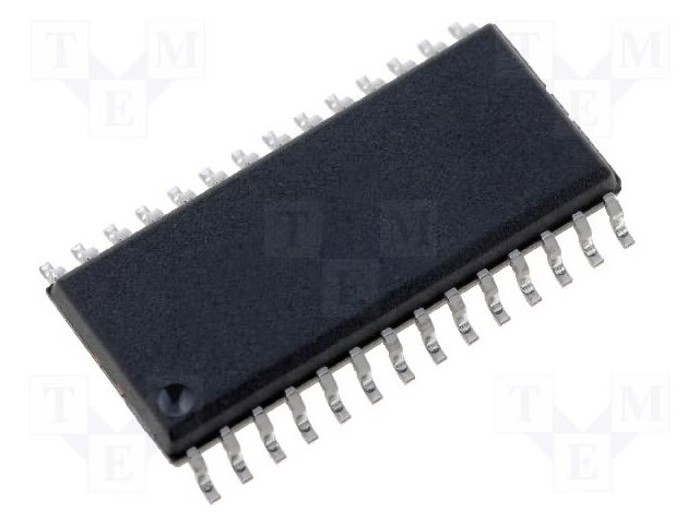 A/D converter; Channels: 8; 12bit; 100ksps; 5V; SO28-W