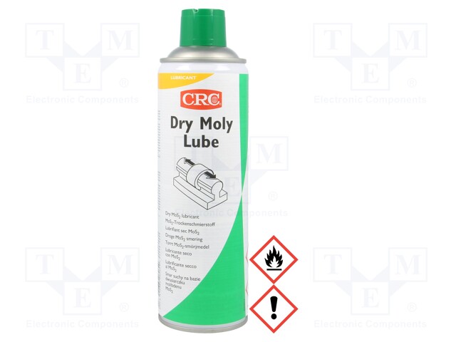 Grease; black; spray; Ingredients: molybdenum disulfide; can