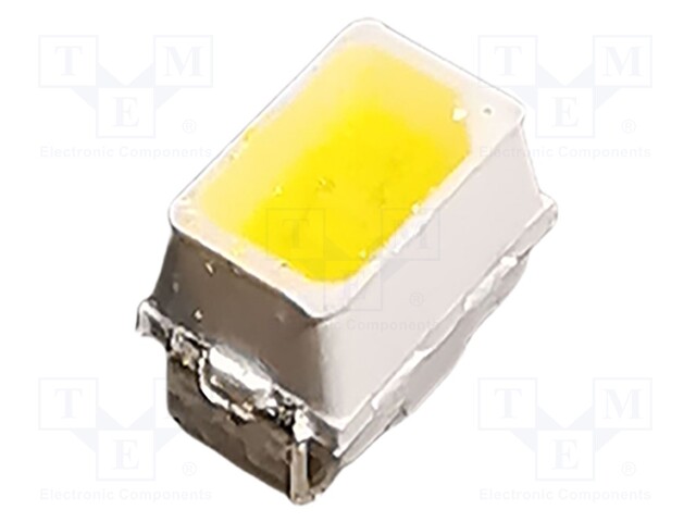 LED; SMD; PLCC2; white; 1250÷2500mcd; 120°; 20mA; 2.8÷3.6V; 108mW