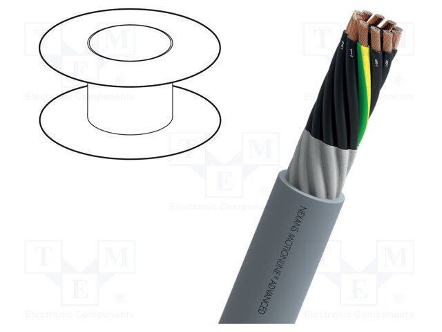 Wire; LC CABLOFLEX,MOTIONLINE® ADVANCED; 2x1mm2; unshielded