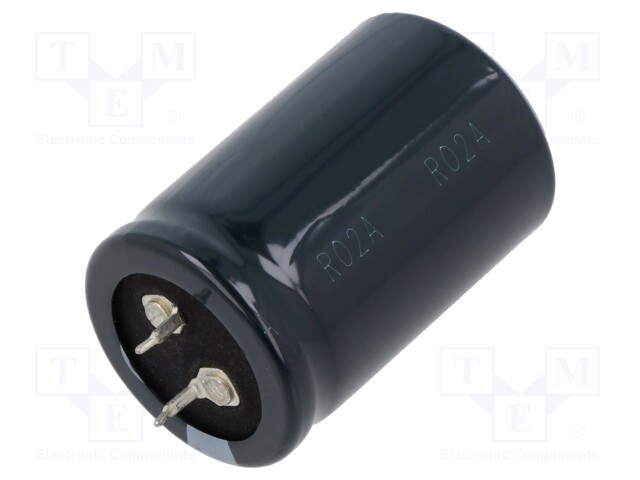 Capacitor: electrolytic; SNAP-IN; 470uF; 450VDC; Ø30x45mm; ±20%