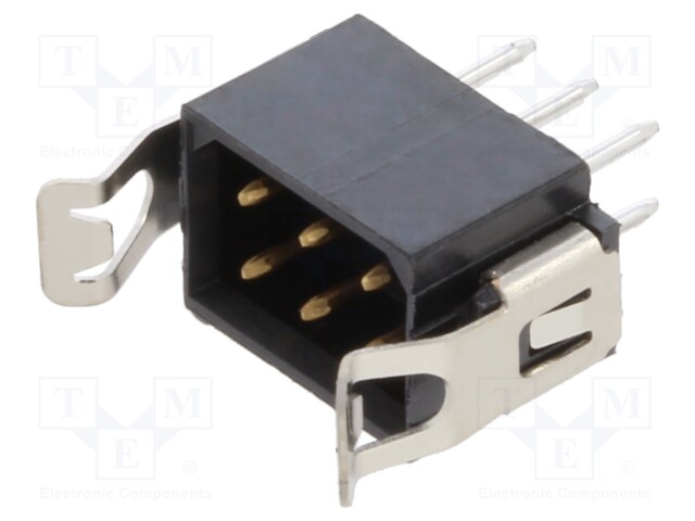 Socket; PCB-cable/PCB; male; Datamate L-Tek; 2mm; PIN: 6; THT; 800V