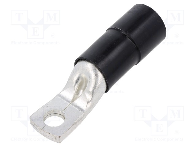 Tip: ring tube; M10; Ø: 10.5mm; 120mm2; crimped; for cable; tinned