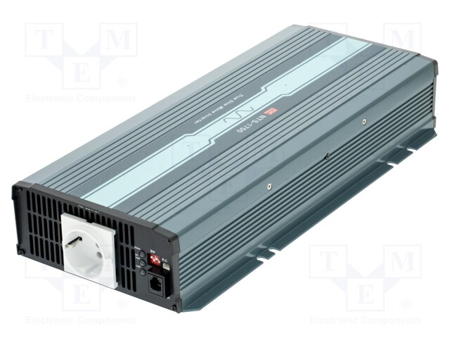 Converter: DC/AC; 1.7kW; Uout: 230VAC; 20÷33VDC; Out: EU,mains 230V