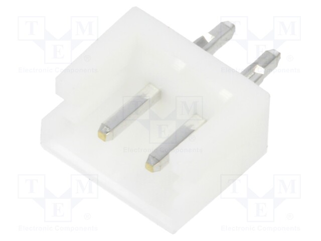 Wire-board; socket; male; EH; 2.5mm; PIN: 2; THT; 250V; 3A; -25÷85°C