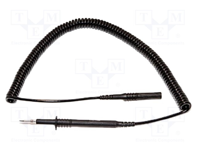 Test lead; 20A; probe tip,banana plug 4mm; Urated: 1kV; Len: 0.61m