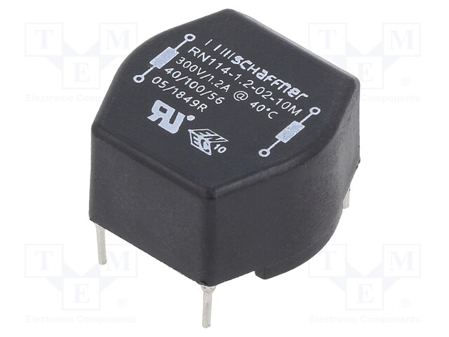 Inductor: wire with current compensation; THT; 10mH; 1.2A; 195mΩ