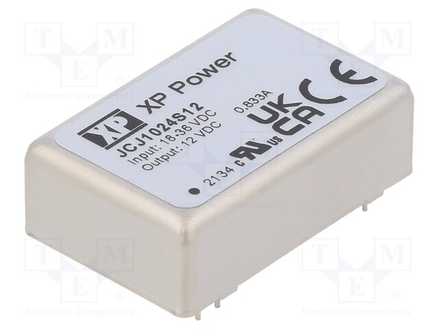 Converter: DC/DC; 10W; 12VDC; OUT: 1