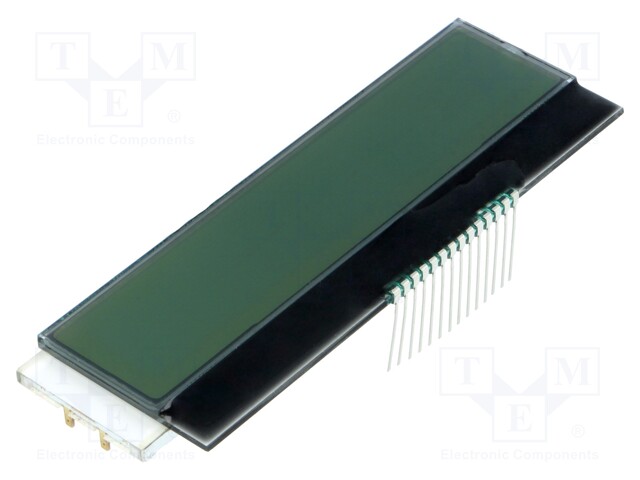 Display: LCD; alphanumeric; FSTN Positive; 20x2; 85x28.3x5.3mm