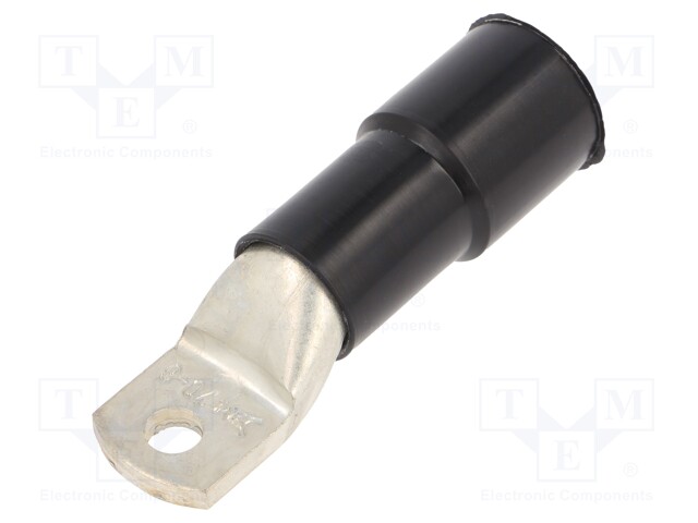 Tip: ring tube; M6; Ø: 6.5mm; 70mm2; crimped; for cable; insulated